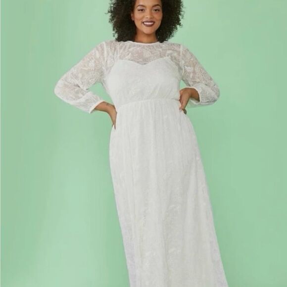 BNWT ModCloth Just the Beginning Maxi Dress-MSRP $199 - Picture 4 of 13